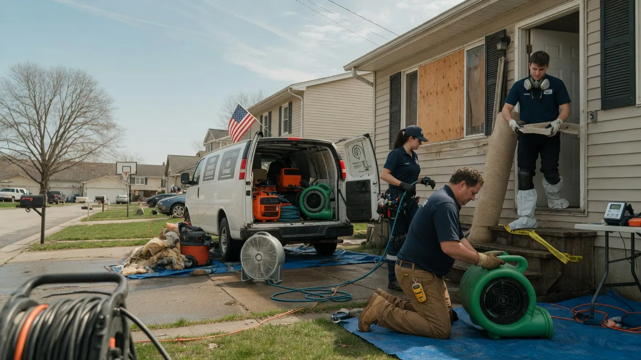Water Damage Restoration in Amoret, MO near me